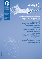 Hugo Lahme VitaLight 16er POWER LED 3.0 Einbau- Und Bedienungsanleitung