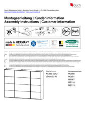 Rauch M2688 Montageanleitung