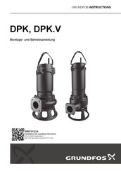 Grundfos DPK Montage- Und Betriebsanleitung
