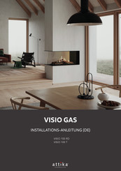 attika VISIO GAS Serie Installations Anleitung