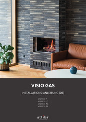attika VISIO GAS Serie Installationsanleitung
