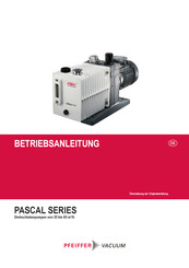 Pfeiffer Vacuum PASCAL-Serie Betriebsanleitung