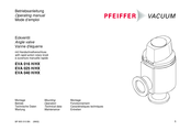 Pfeiffer Vacuum EVA 025 HX Betriebsanleitung