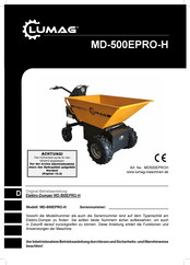 Lumag MD-500EPRO-H Originalbetriebsanleitung
