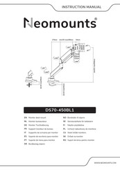 Neomounts DS70-450BL1 Bedienungsanleitung