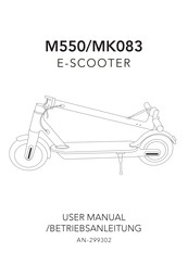 Modster MK083 Betriebsanleitung