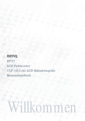 BenQ FP757 Benutzerhandbuch