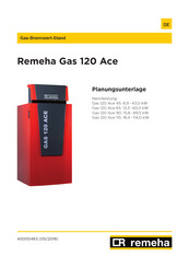 REMEHA Gas 120 Ace 65 Planungsunterlage
