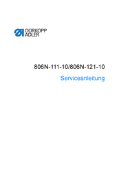 Dürkopp Adler 806N-111-10 Serviceanleitung