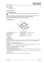 Jung SV-SERVER2 Bedienungsanleitung