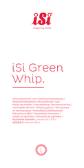 iSi Green Whip Gebrauchsanleitung