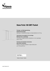 HAWA Porta 100 GMT Pocket Planungs- Und Montageanleitung