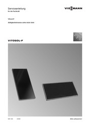 Viessmann Vitosol-F Serviceanleitung