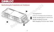 Gooloo GT4000S Bedienungsanleitung