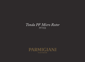 Parmigiani PF703 Bedienungsanleitung