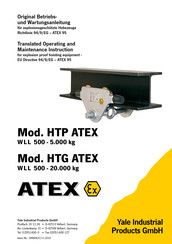 Yale Industrial Products HTP ATEX Betriebs- Und Wartungsanleitung