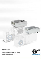 NORD Drivesystems BU 0800 Bedienungsanleitung