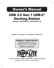 Tripp Lite U442-DOCK1 Benutzerhandbuch