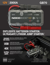 noco genius BOOST HD GB70 Installationsanleitung