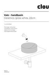 Clou Vale CL/03.03164 Montageanweisungen