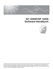 Ricoh sp 1200sf Softwarehandbuch
