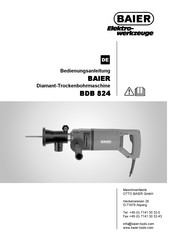 Baier Elektrowerkzeuge BDB 824 Bedienungsanleitung