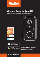 Rollei Wireless Security Cam 2K Anleitung