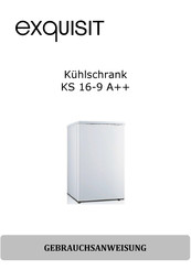 exquisit KS 16-9 A++ Gebrauchsanweisung