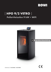 Rowi HPO 9/2 VETRO Originalbetriebsanleitung