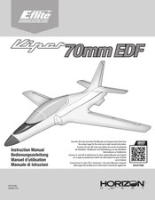 Horizon Hobby E-FLITE Kiper 70mm EDF Bedienungsanleitung