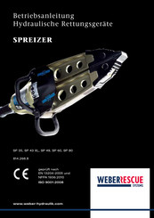 Weber Rescue Systems Spreizer SP 60 Betriebsanleitung