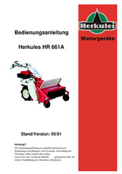 Herkules HR 661A Bedienungsanleitung