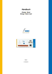 MBS Energy Saver maxi Handbuch