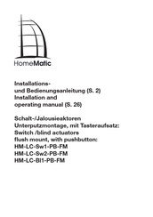 eQ-3 HomeMatic HM-LC-Bl1-PB-FM Installations- Und Bedienungsanleitung