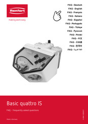 Renfert Basic quattro IS Faq