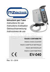 MZ electronic EV-040 Gebrauchsanweisung