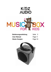 KidzAudio MusicBox Bedienungsanleitung