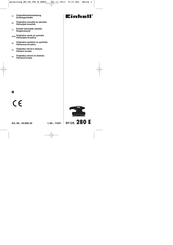 EINHELL 44.605.32 Originalbetriebsanleitung
