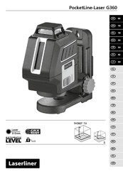 LaserLiner PocketLine-Laser G360 Bedienungsanleitung