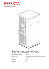 Effekta THOR 31 Bedienungsanleitung