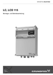 Grundfos LCD 115 Montage- Und Betriebsanleitung