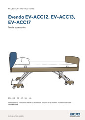 Arjo Evenda EV-ACC13 Montageanleitung