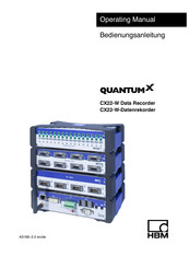 HBM QuantumX CX22-W Bedienungsanleitung