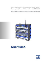 HBM QuantumX MXFS Bedienungsanleitung