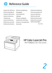 HP Color LaserJet Pro MFP 4302fdw Referenzhandbuch