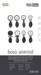 Boso Bosch+Sohn boso aneroid Gebrauchsanweisung