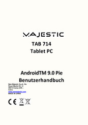 Majestic TAB 714 Benutzerhandbuch