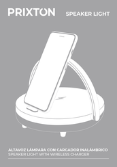 PRIXTON SPEAKER LIGHT Bedienungsanleitung