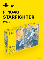 HELLER F-104G STARFIGHTER Bedienungsanleitung