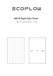 EcoFlow EFSolar/400W/R Benutzerhandbuch